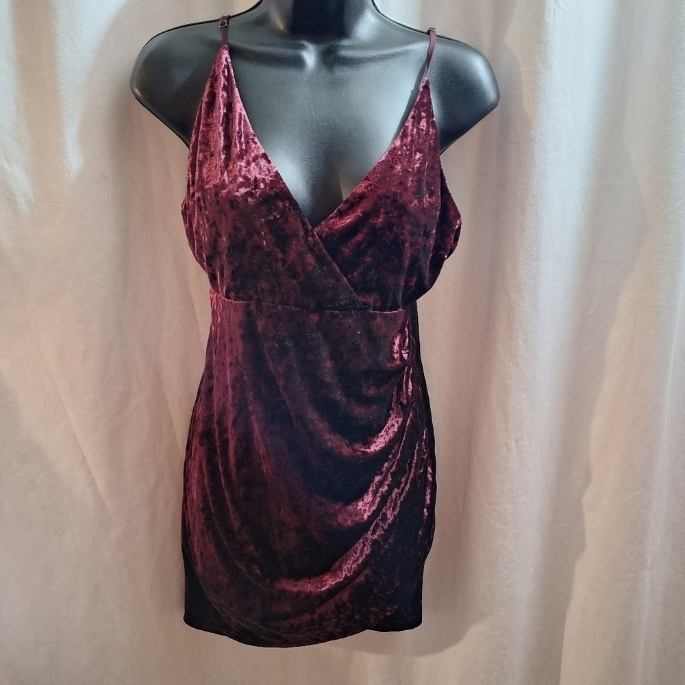 Forever 21 large dress ruching on side